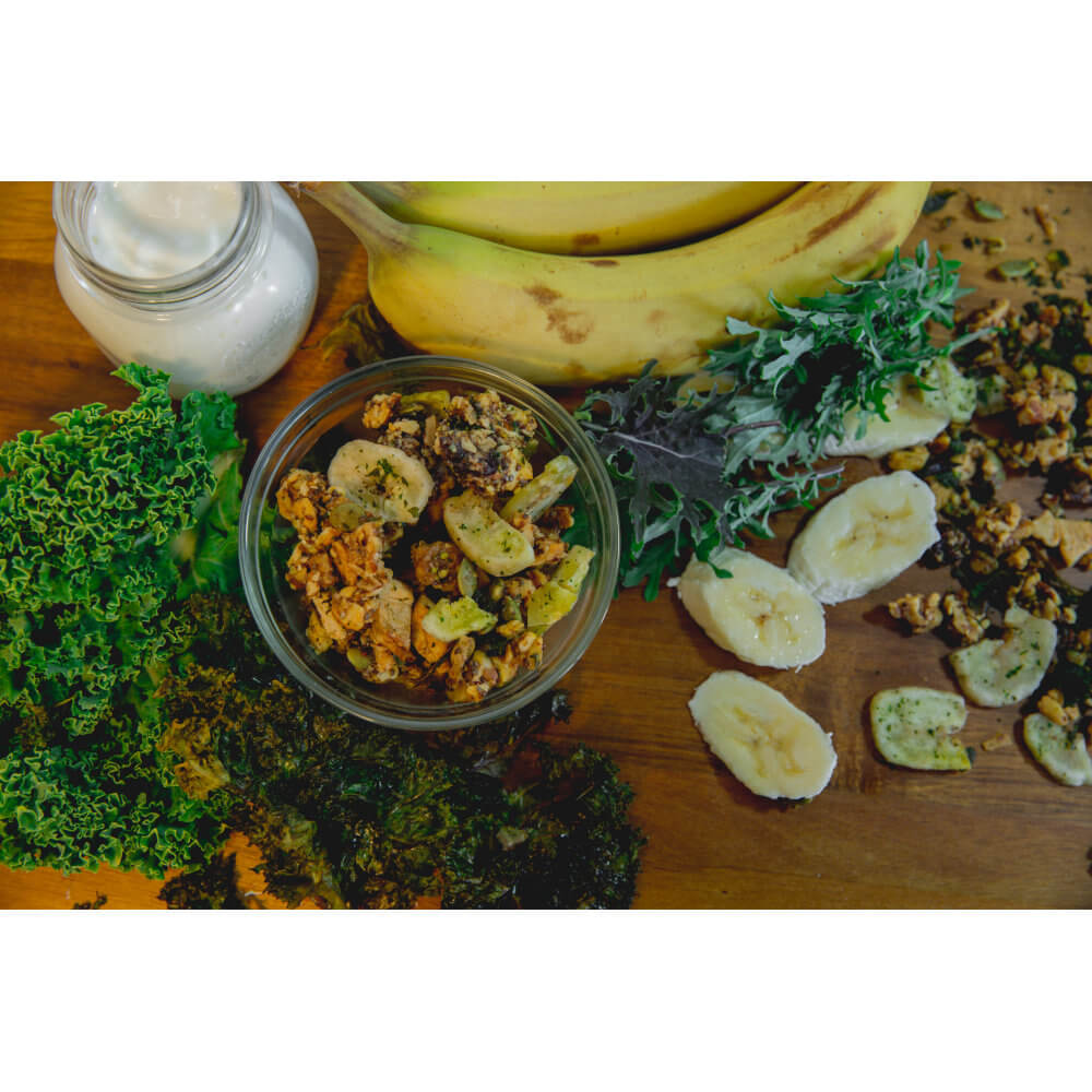 Part of Your Healthful Breakfast. Green Machine GrainFreeNola - Paleo. Vegan. Gluten-Free Hand-crafted Granola