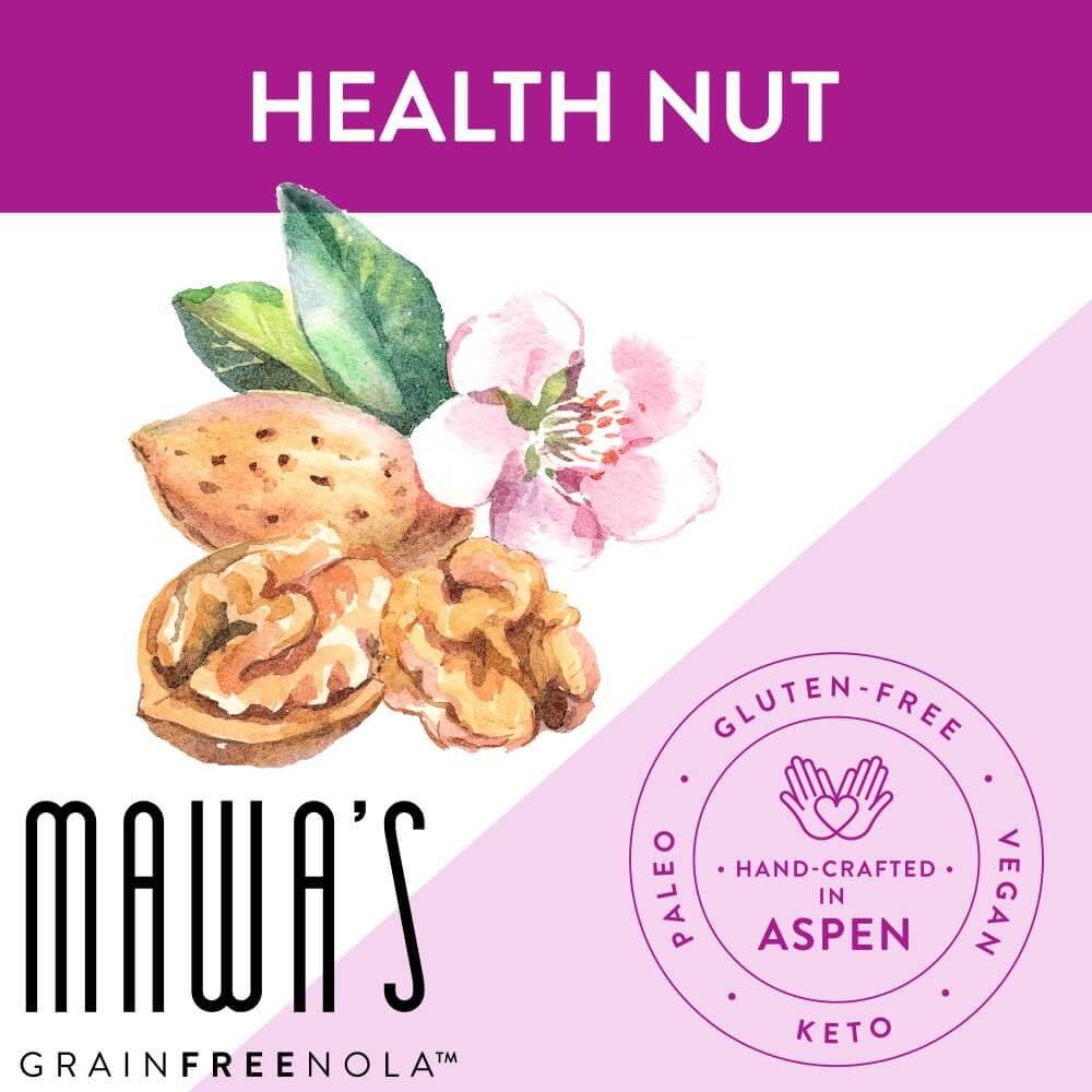 Health Nut Grain-Free, Gluten-Free, Paleo, Organically Sweetened Granola