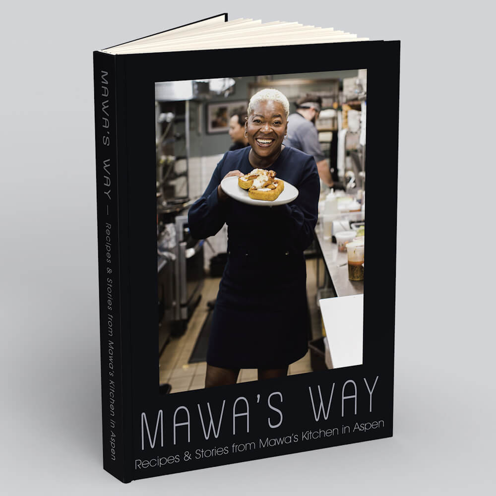 Mawa's Way Cookbook, Front Cover